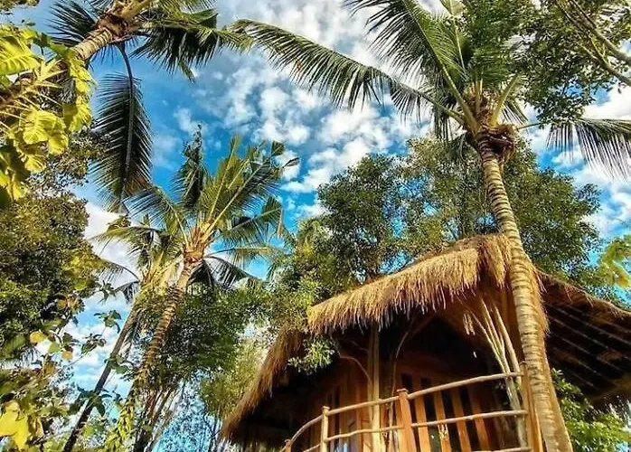別荘 Dreamy Eco Tree House By 7 Waterfalls Ambengan